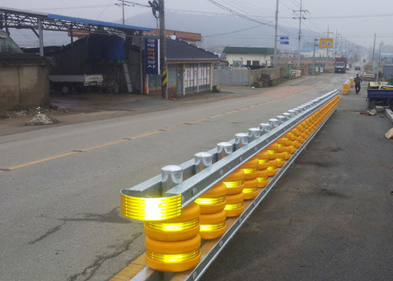 kopen Diameter 245 350 mm Roller Grootte Highway Roller Barrier Warm gegalvaniseerd koudgewalste technologie Afstand 1m 0,7m 0,5m Veiligheidsapparatuur op de weg online manufacture