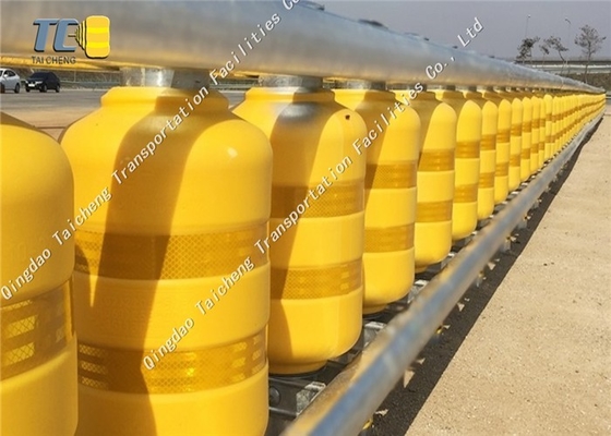Good price Hoge energie-absorptie Rode en gele EVA gevuld veiligheidsrolbarrière online