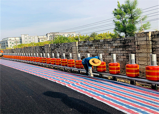Modulaire Verkeersveiligheids Beschermende Rolling Barrières Gemakkelijk te installeren
