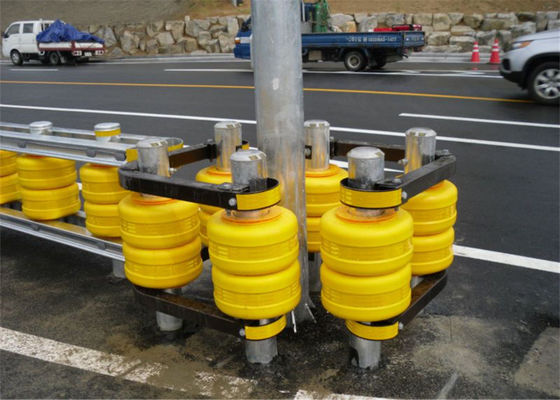 Goede prijs 4 Meter Rolbeugel Botsingsbarrière 350 mm Diameter 150 Kg Gewicht Ontworpen voor Verbeterde Veiligheid in Verkeers- en Industriegebieden online