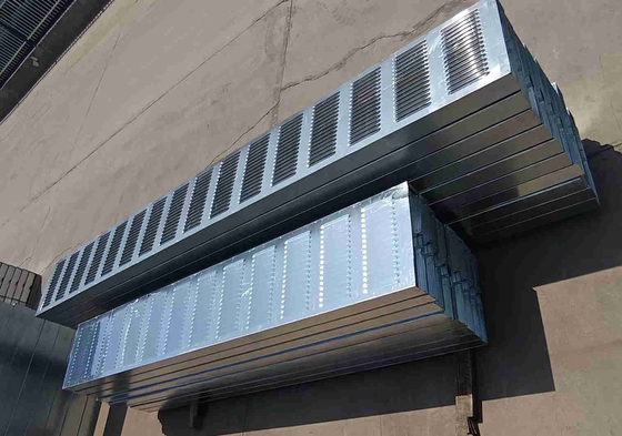 Aanpasbaar gegalvaniseerd staal Aanpasbare kleur geluidsbarrière met anti-corrosie bescherming