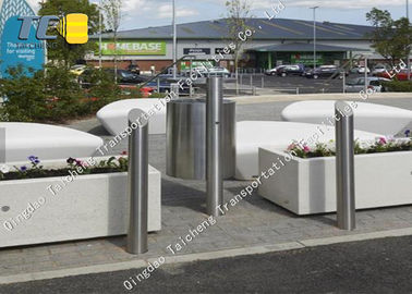 Good price Hete Onderdompeling die Vaste Post Opgepoetst en Geborstelde Parkeerplaatsbarrière galvaniseren online