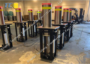Good price Van het Parkeerterreinmeerpalen van strook de Hydraulische Intrekbare Meerpalen Met een laag bedekte Oppervlakte Poeder online
